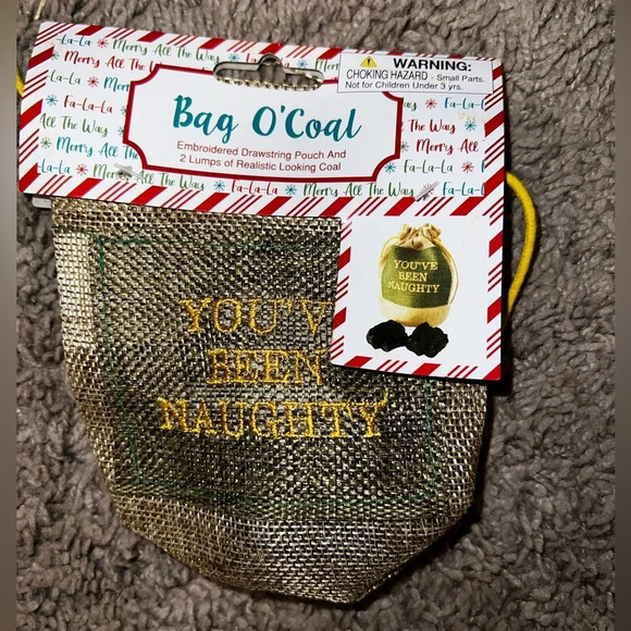 NWT Bag of Coal - Picture 2 of 4